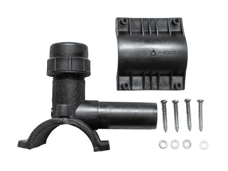 Седелка электросварная с фрезой PN16 SDR11 PE100 D63X32