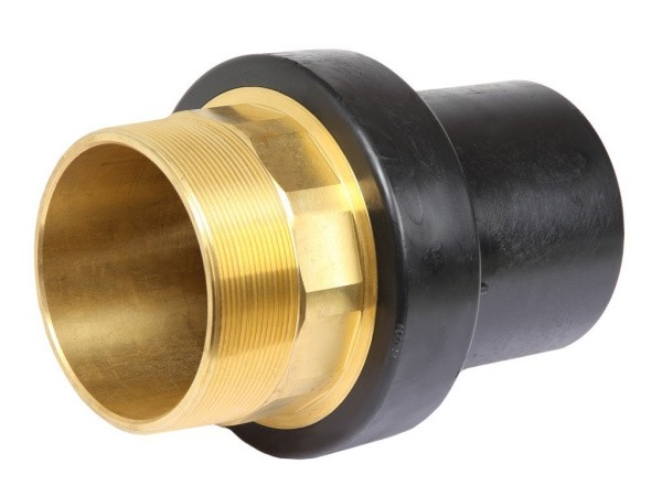 Переход ПЭ/ЛАТУНЬ PN16 SDR11 PE100 D90X3