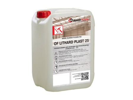 Литиевая добавка для улучшения пластичности свежего бетона OF LitHard Plast 25 Литиевая добавка для улучшения пластичности свежего бетона OF LitHard Plast 25